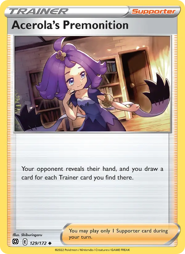 Acerola's Premonition, 129/172