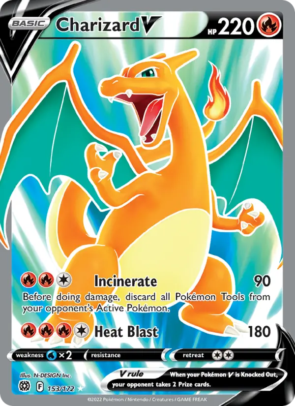 Charizard V, 153/172