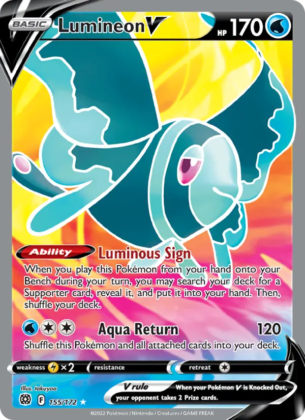 Lumineon V, 155/172