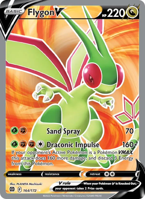 Flygon V, 164/172