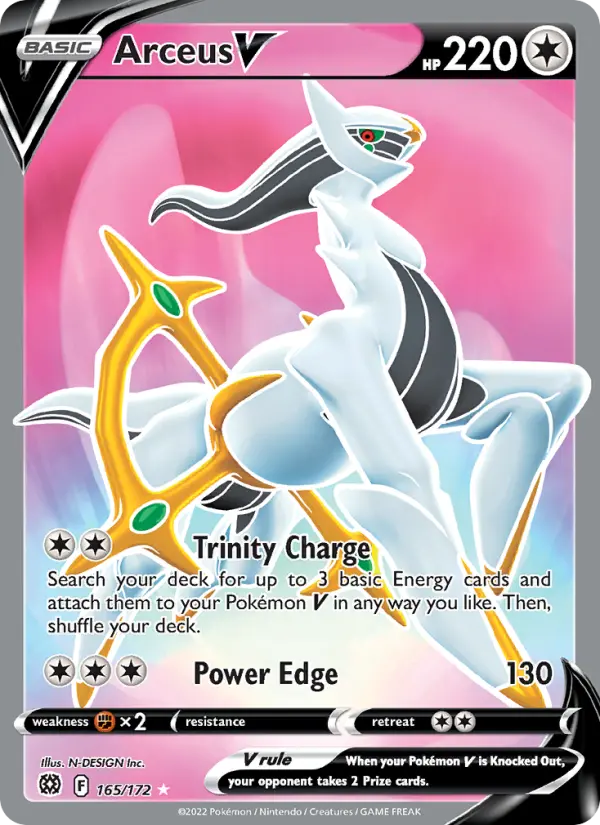 Arceus V, 165/172