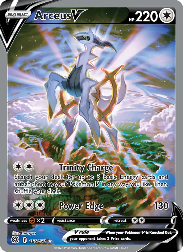 Arceus V, 166/172