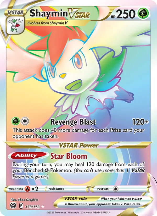 Shaymin VSTAR, 173/172