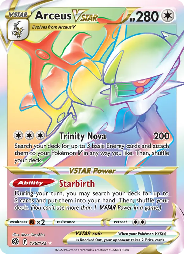 Arceus VSTAR, 176/172