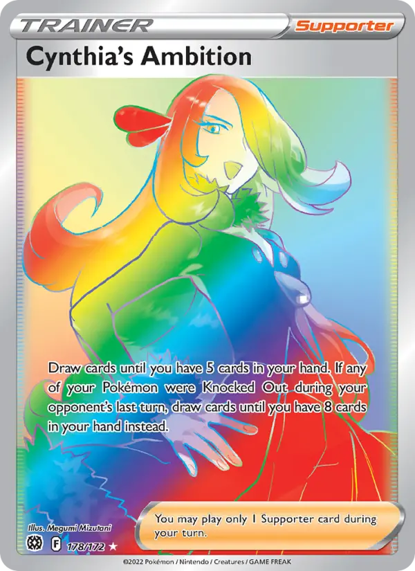 Cynthia's Ambition, 178/172