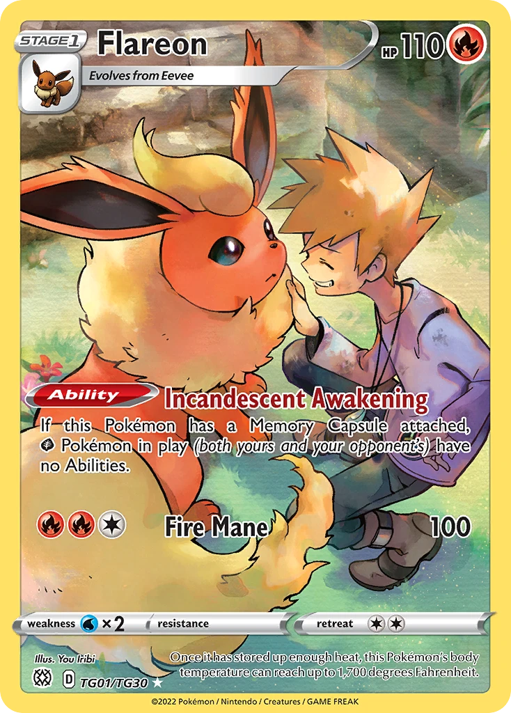 Flareon, TG01/TG30