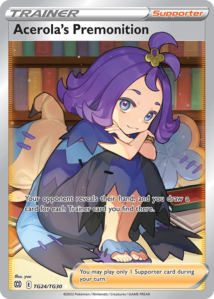 Acerola's Premonition, TG24/TG30