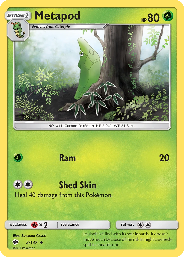 Metapod, 002/147