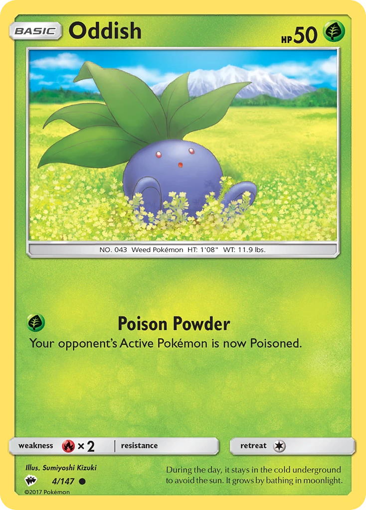 Oddish, 004/147
