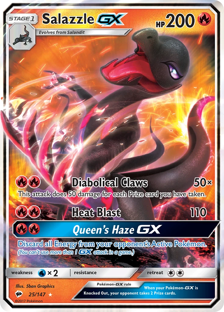 Salazzle-GX, 025/147