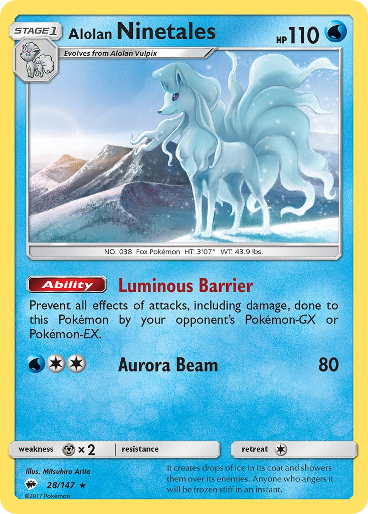 Alolan Ninetales, 028/147