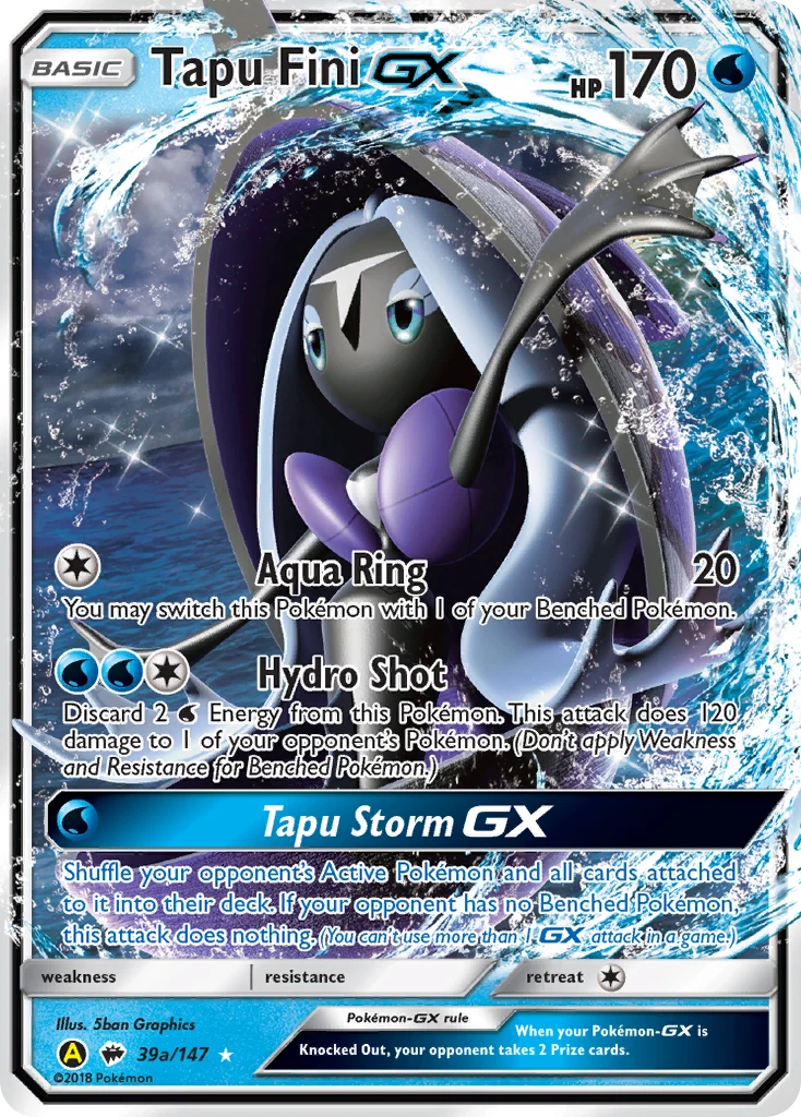 Tapu Fini-GX, 39a/147