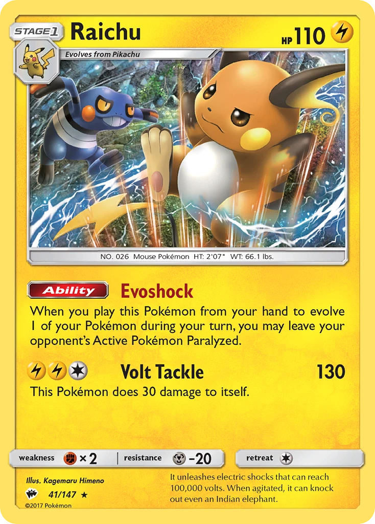 Raichu, 041/147