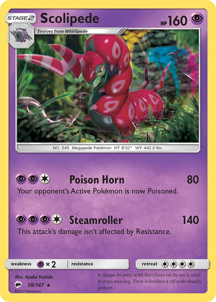 Scolipede, 058/147
