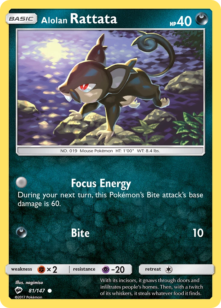 Alolan Rattata, 081/147