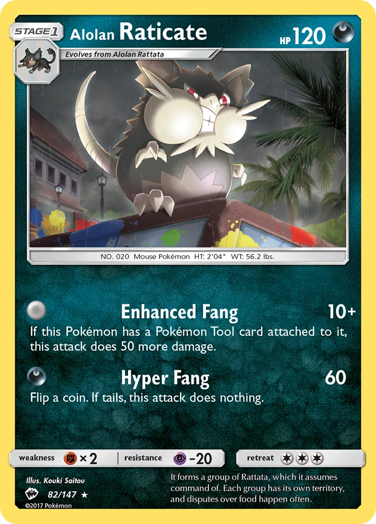 Alolan Raticate, 082/147