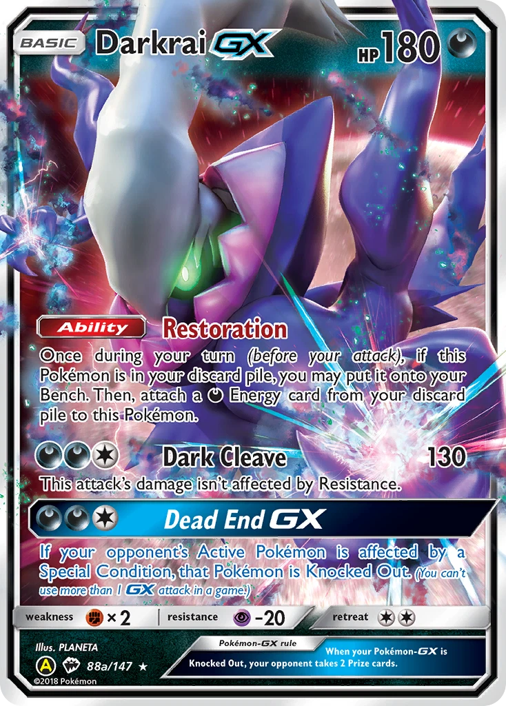 Darkrai-GX, 88a/147