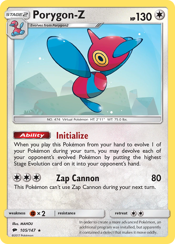 Porygon-Z, 105/147