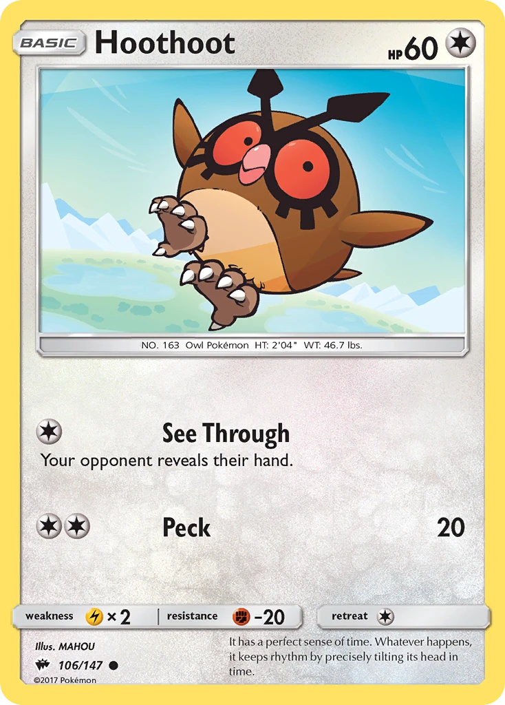 Hoothoot, 106/147