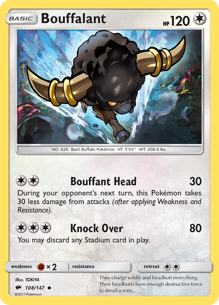 Bouffalant, 108/147