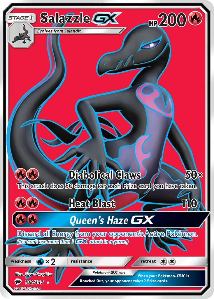 Salazzle-GX, 132/147