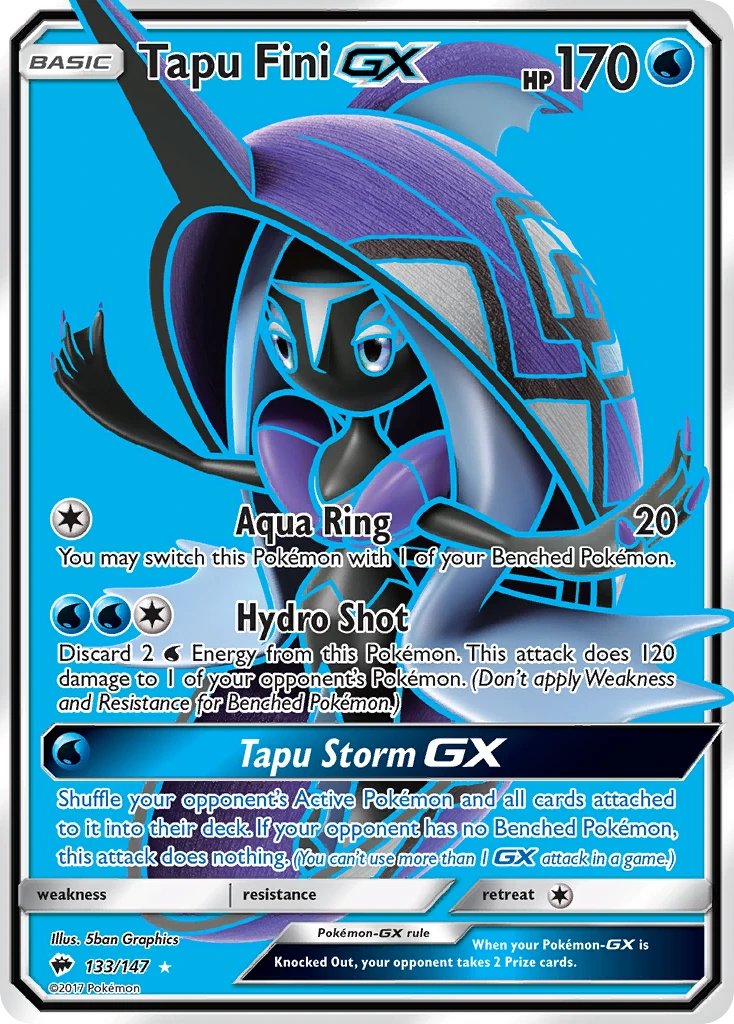 Tapu Fini-GX, 133/147