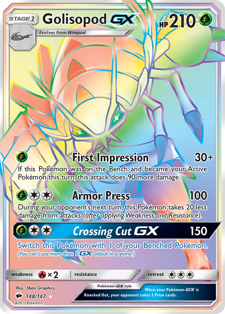 Golisopod-GX, 148/147