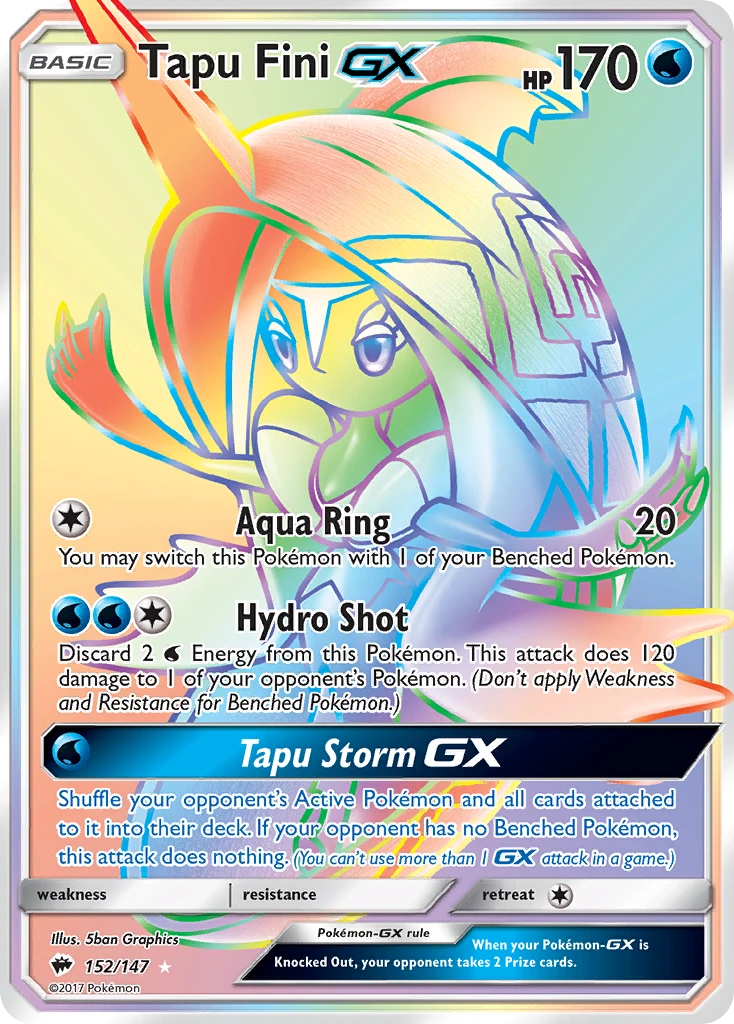 Tapu Fini-GX, 152/147