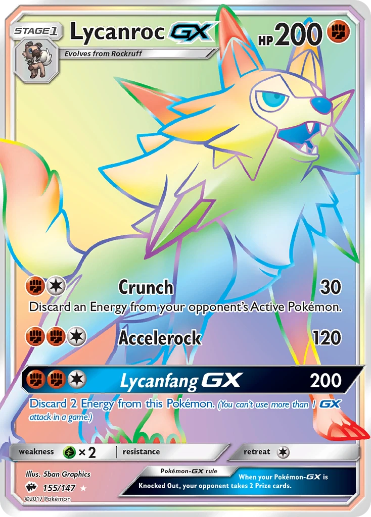 Lycanroc-GX, 155/147