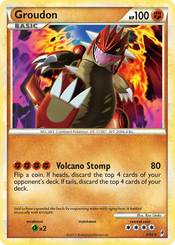Groudon, 006/095