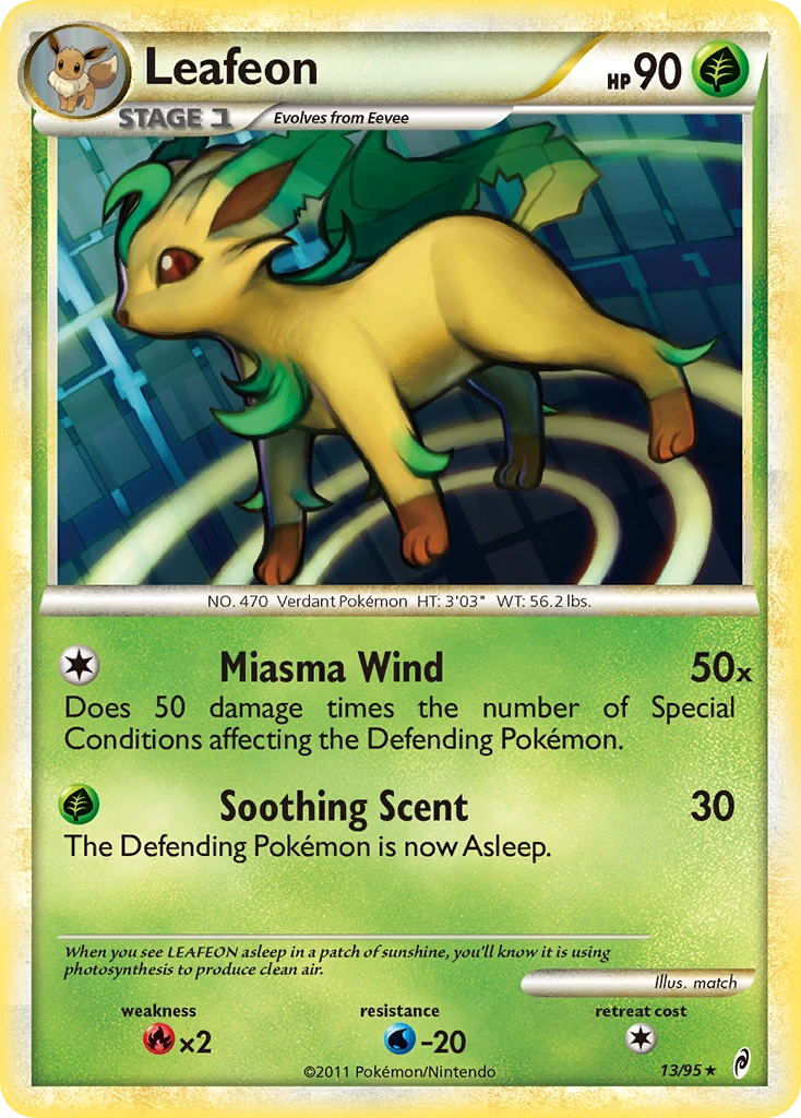 Leafeon, 013/095