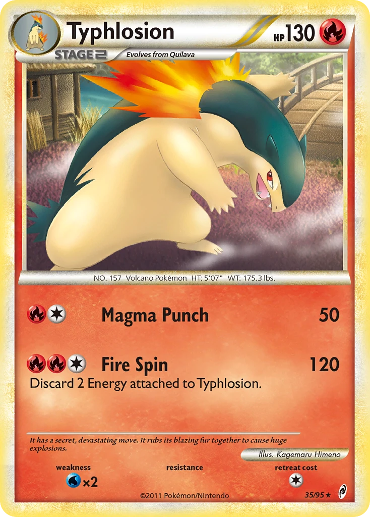 Typhlosion, 035/095