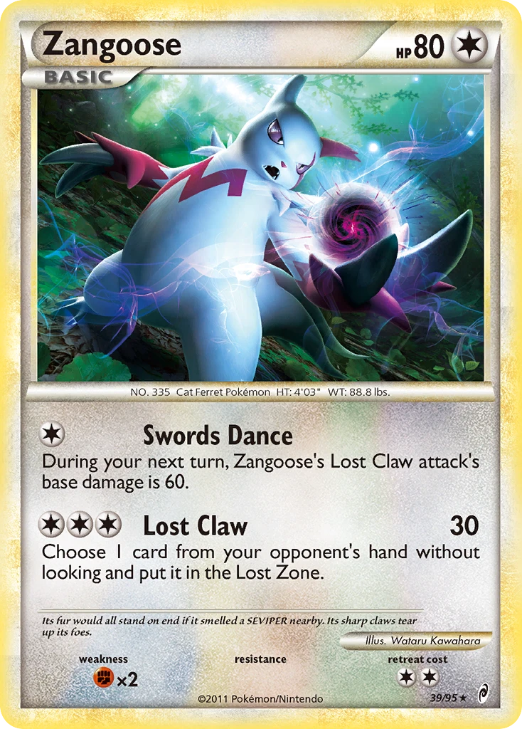 Zangoose, 039/095