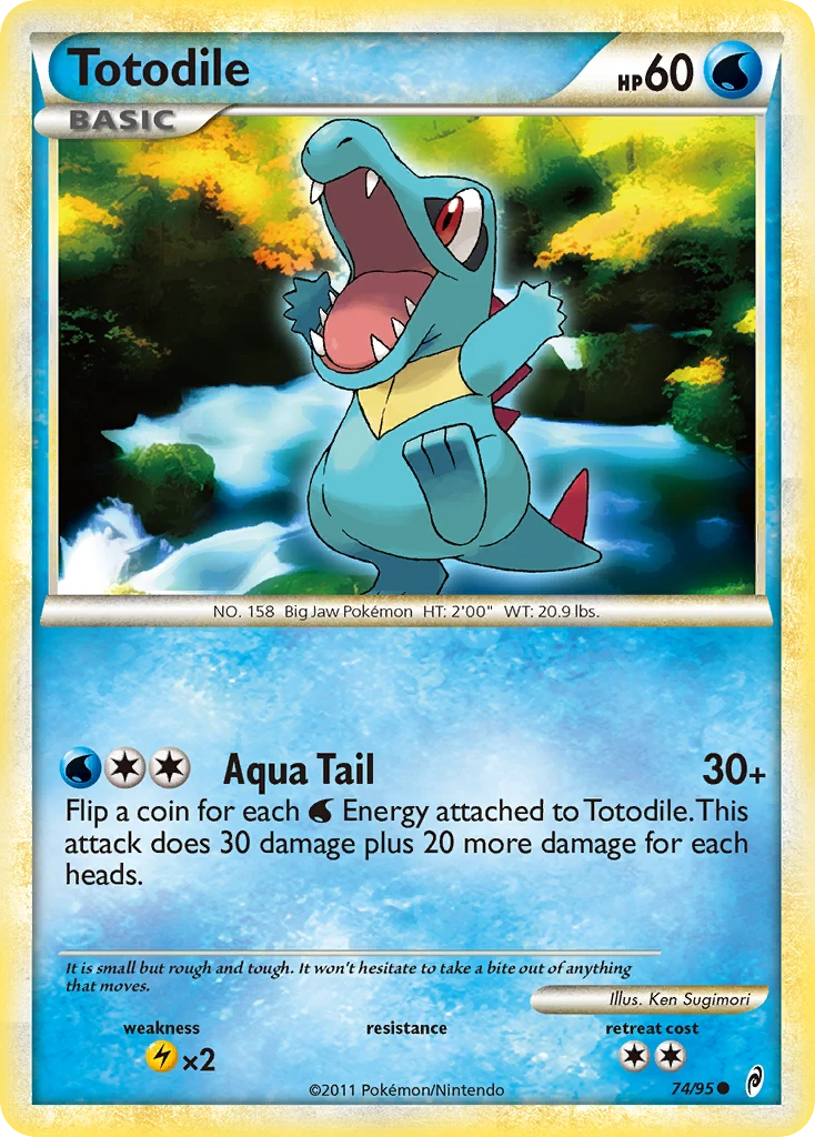 Totodile, 074/095