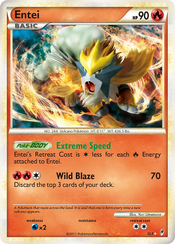 Entei, SL3/SL11