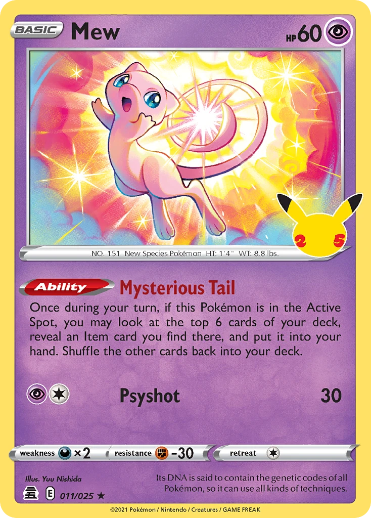 Mew, 011/025