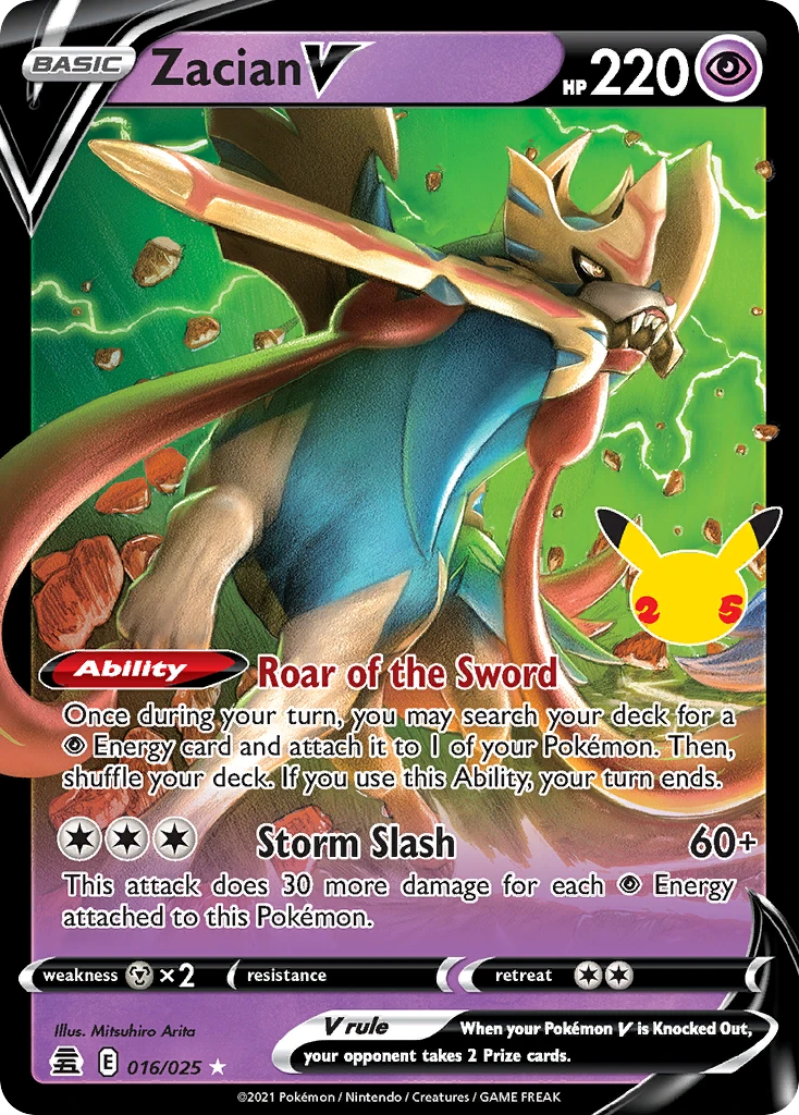Zacian V, 016/025