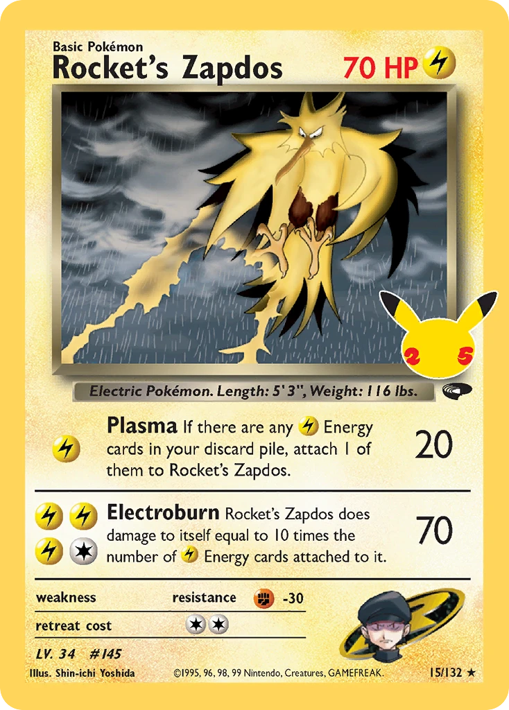 Rocket's Zapdos, 15