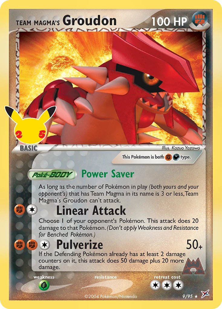 Team Magma's Groudon, 9