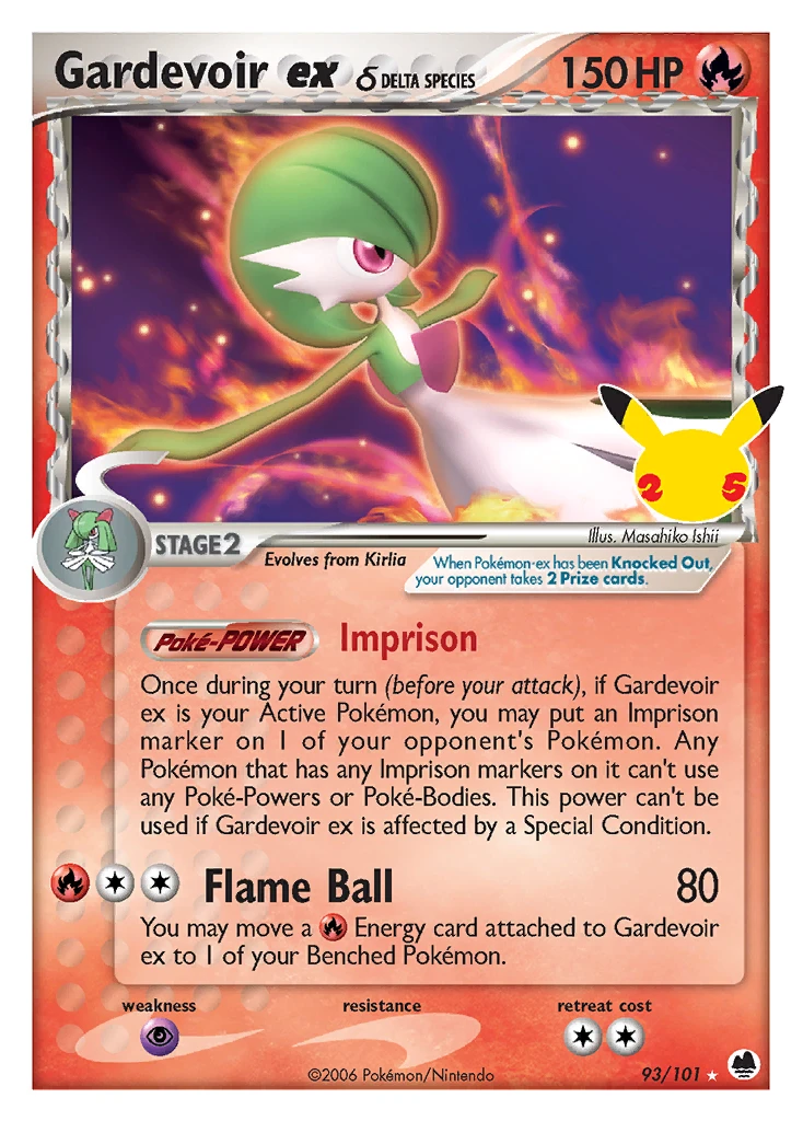 Gardevoir ex δ, 93