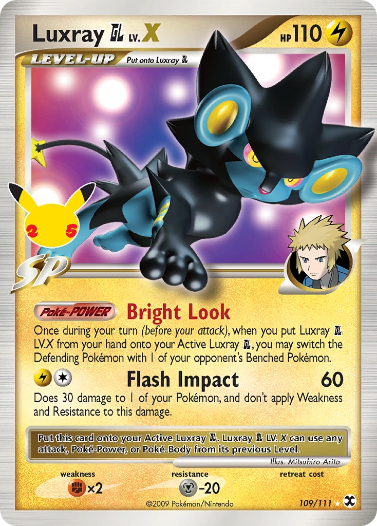 Luxray GL LV.X, 109