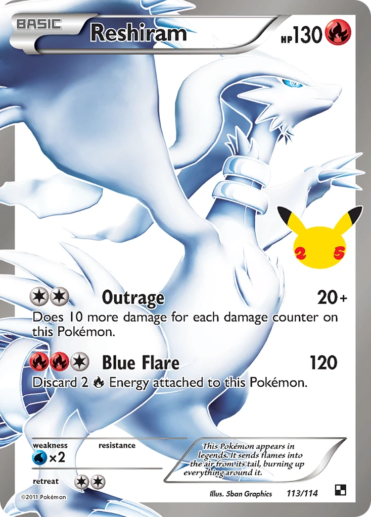 Reshiram, 113