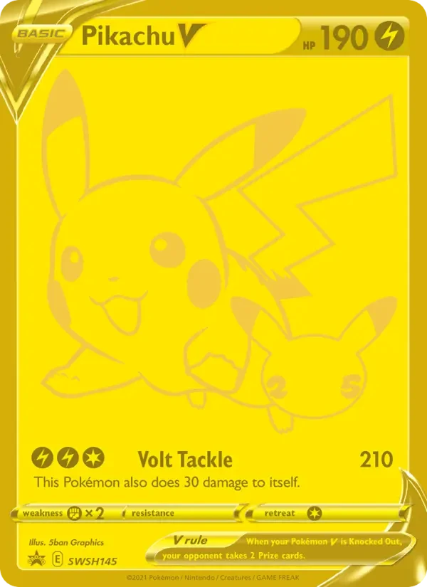 Pikachu V, SWSH145