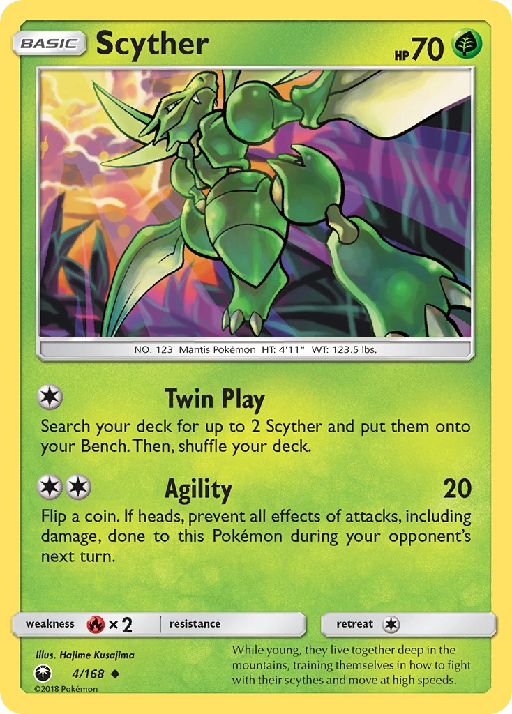 Scyther, 004/168