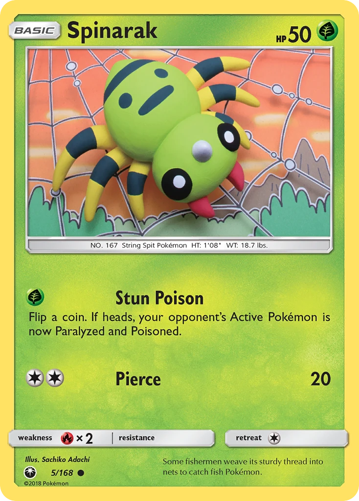 Spinarak, 005/168