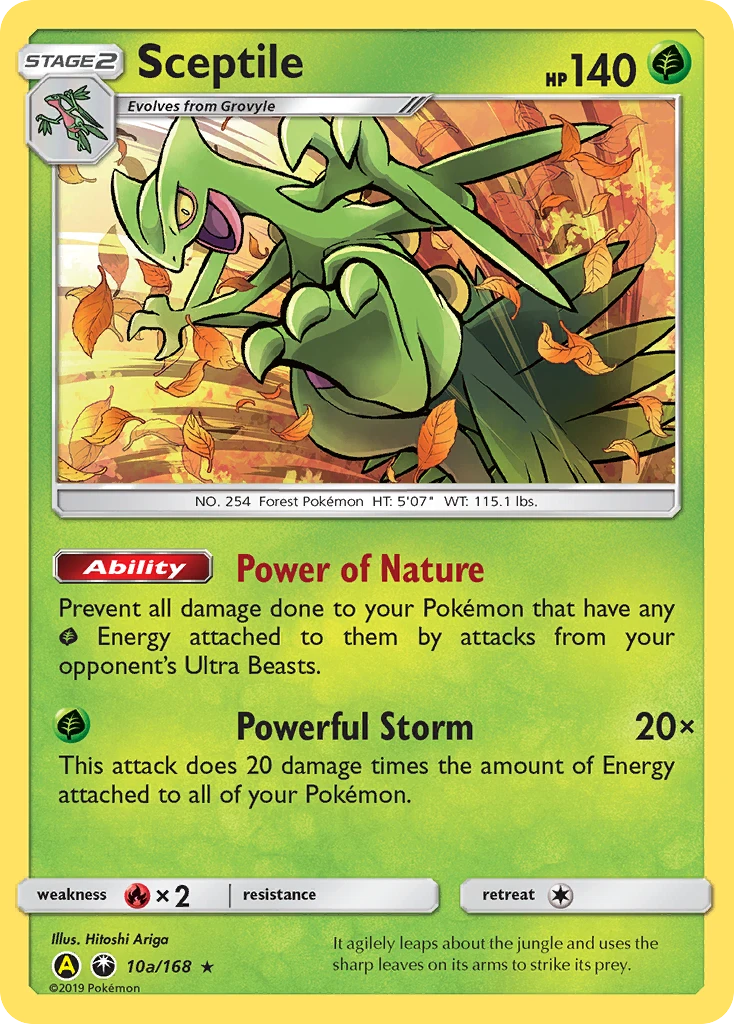 Sceptile, 10a/168