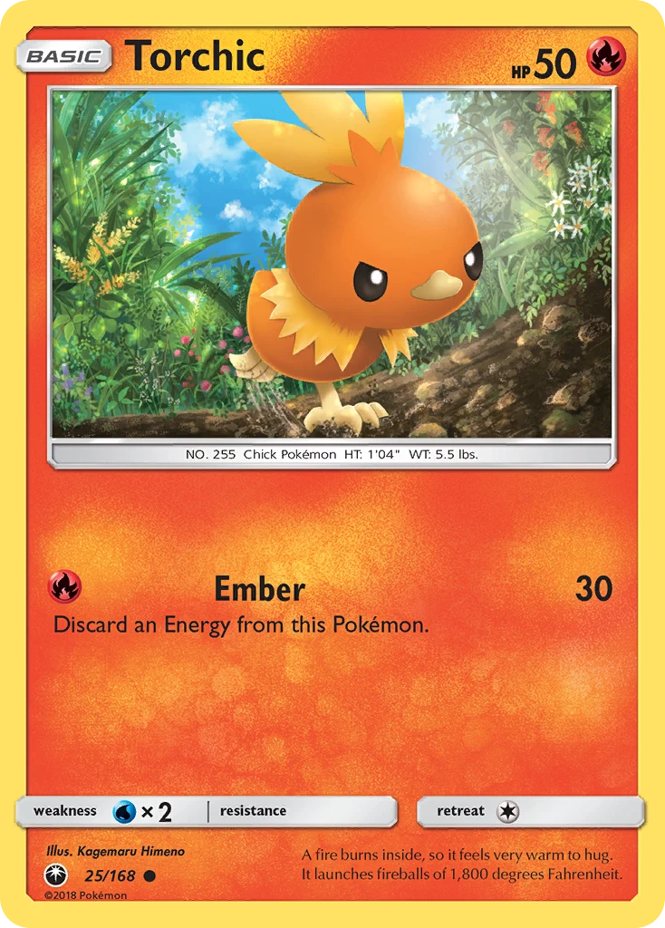 Torchic, 025/168