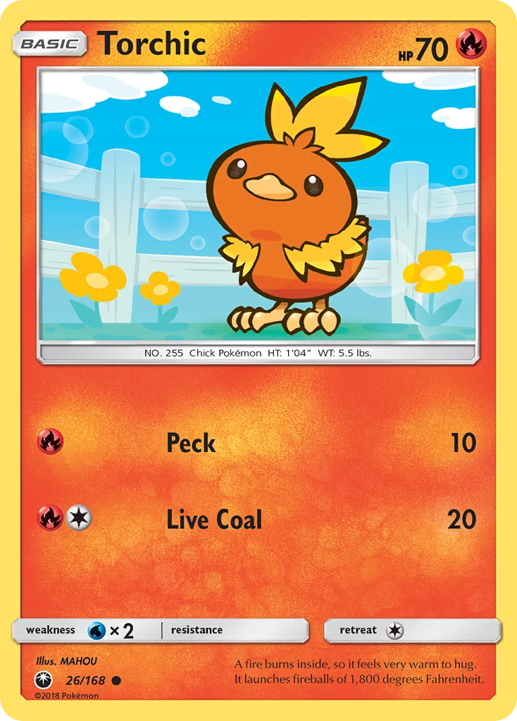Torchic, 026/168