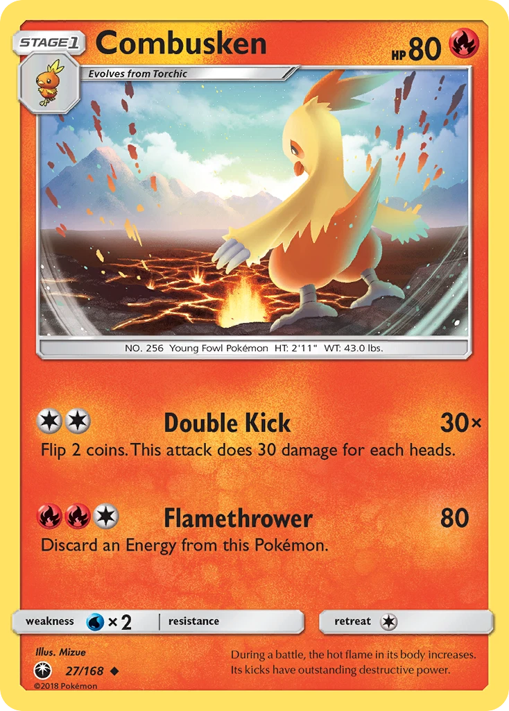 Combusken, 027/168