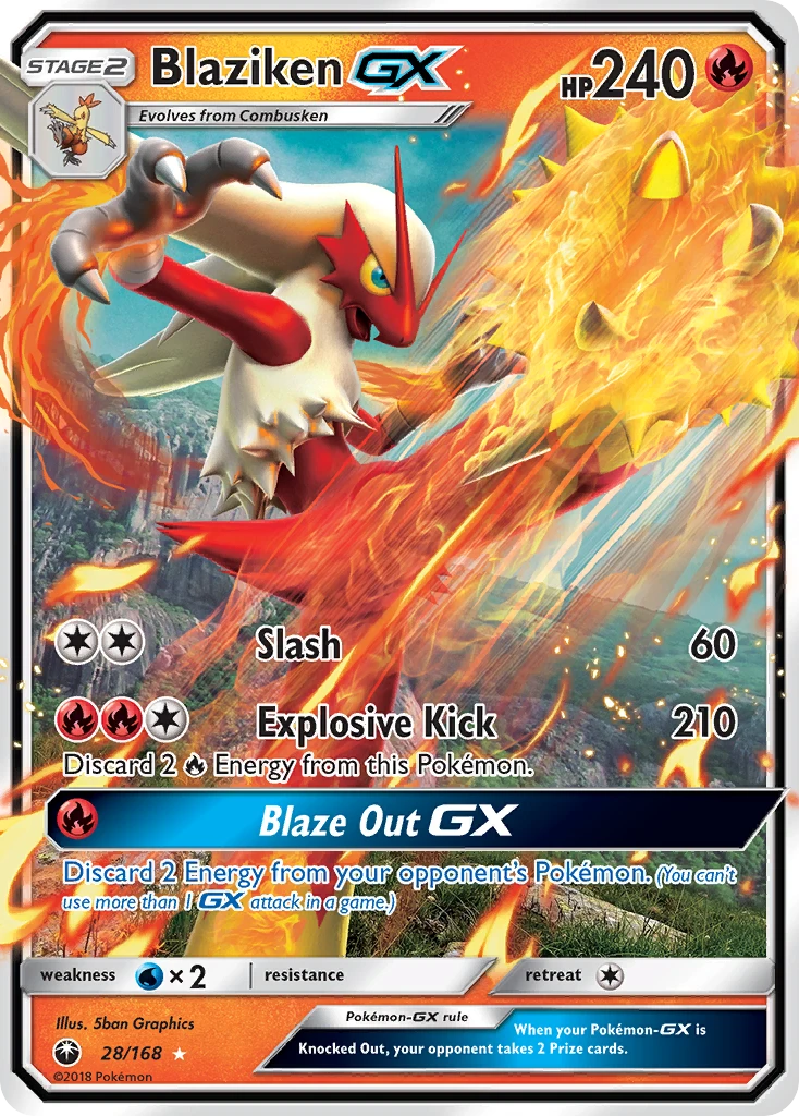 Blaziken-GX, 028/168